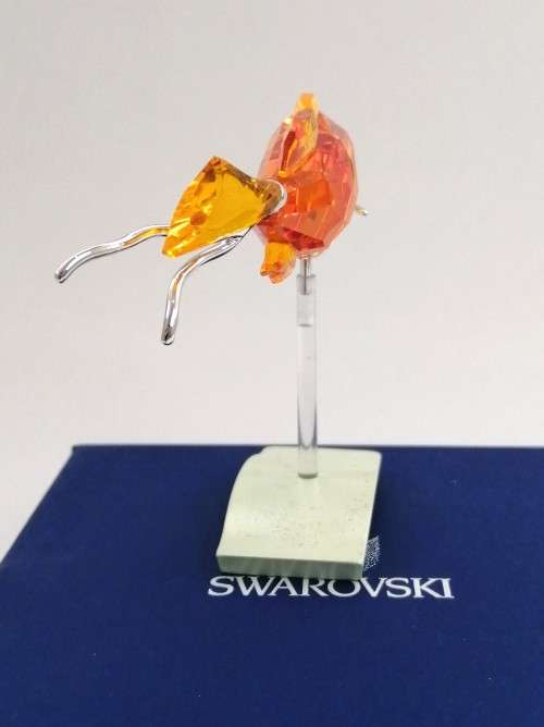 Swarovski Crystal Paradise Fish Crotone Fire Opal 626202