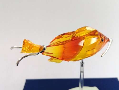 Swarovski Crystal Paradise Fish Crotone Fire Opal 626202