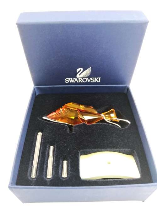 Swarovski Crystal Paradise Fish Crotone Fire Opal 626202