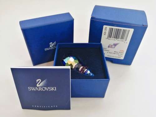 Swarovski Crystal Figurine Paradise Corunna Blue Violet 626206