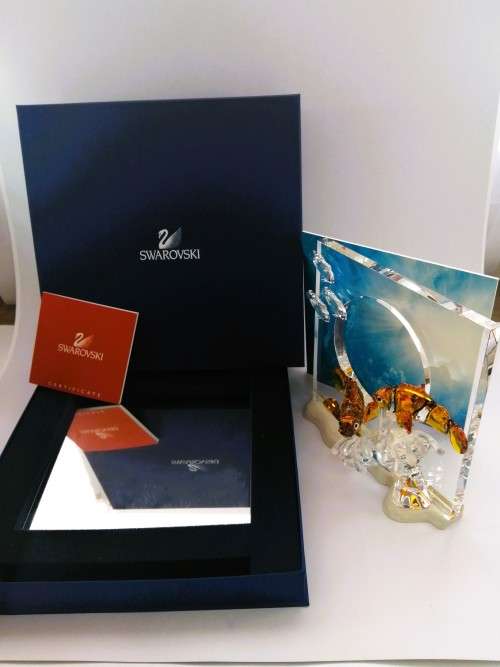 Swarovski Crystal Harmony Clown Fish  Annual Edition 2005 Trilogy: Wonders of the Sea