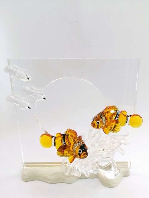 Swarovski Crystal Harmony Clown Fish  Annual Edition 2005 Trilogy: Wonders of the Sea