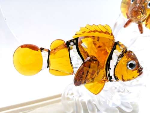 Swarovski Crystal Harmony Clown Fish  Annual Edition 2005 Trilogy: Wonders of the Sea