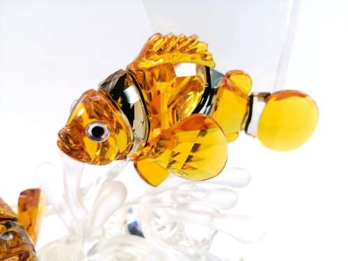 Swarovski Crystal Harmony Clown Fish  Annual Edition 2005 Trilogy: Wonders of the Sea