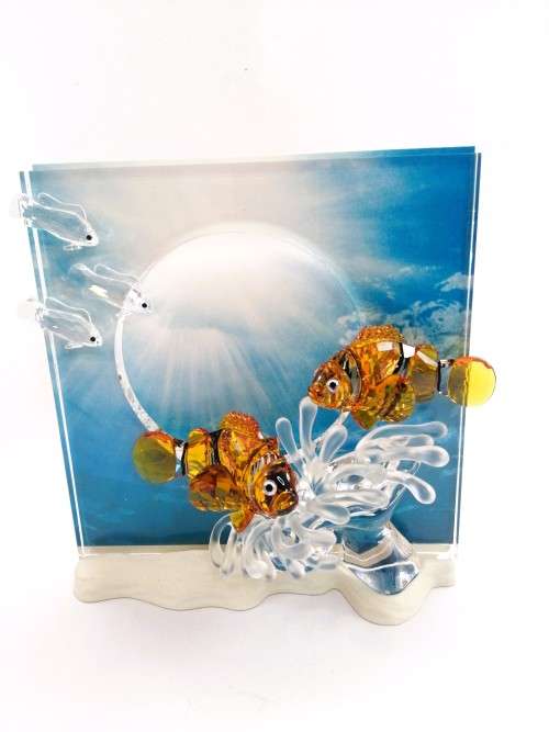 Swarovski Crystal Harmony Clown Fish  Annual Edition 2005 Trilogy: Wonders of the Sea