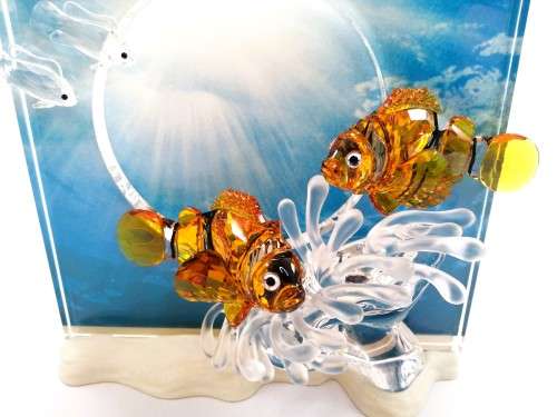 Swarovski Crystal Harmony Clown Fish  Annual Edition 2005 Trilogy: Wonders of the Sea