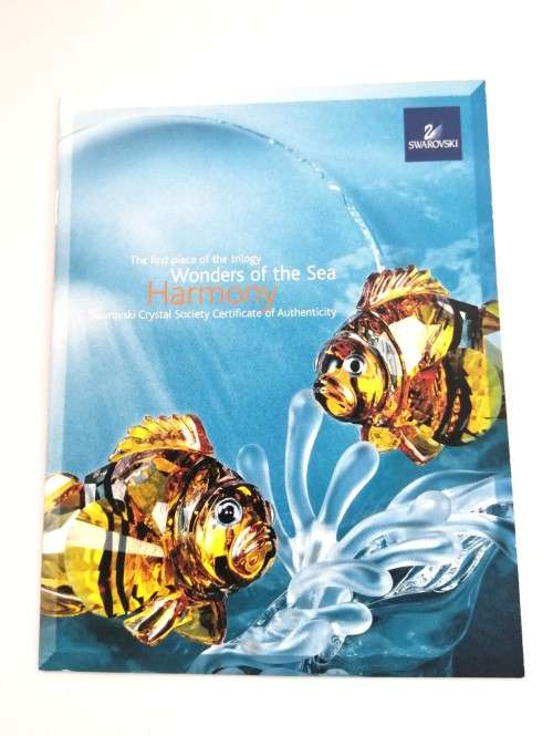Swarovski Crystal Harmony Clown Fish  Annual Edition 2005 Trilogy: Wonders of the Sea