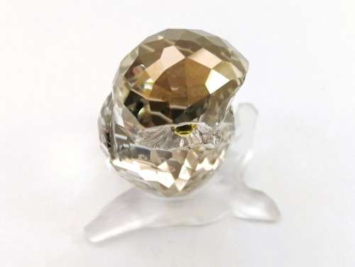 Swarovski Crystal Owl Figurine Medium Brown #1003326