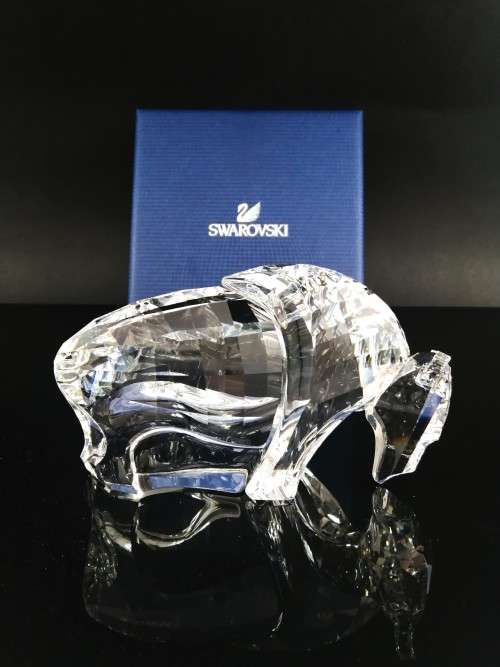 Swarovski Crystal Large Symbols Buffalo Bison