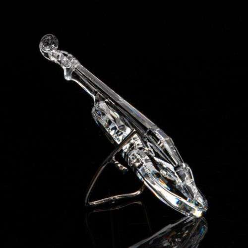 Swarovski Crystal Violin Figurine
