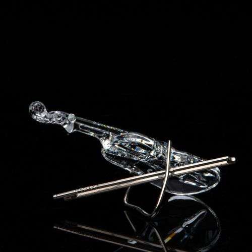 Swarovski Crystal Violin Figurine