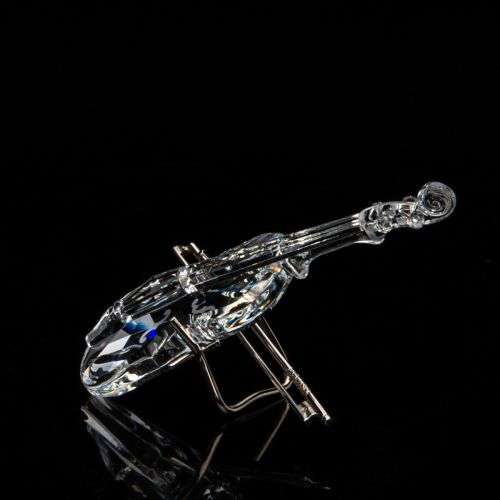 Swarovski Crystal Violin Figurine