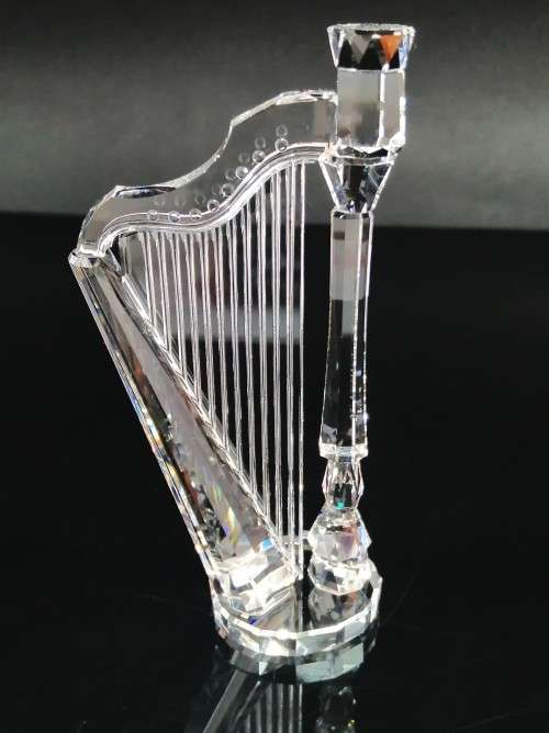 Swarovski Crystal Harp part of the Crystal Melodies