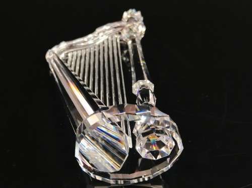 Swarovski Crystal Harp part of the Crystal Melodies