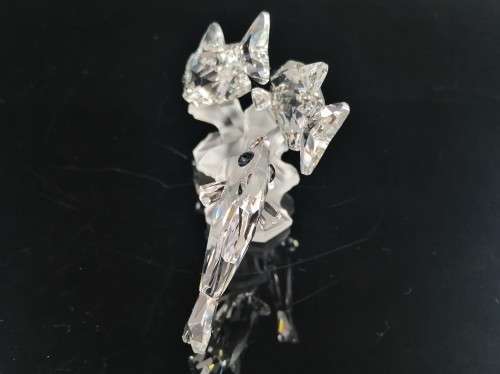 Swarovski Silver Crystal Three South Sea Fish
