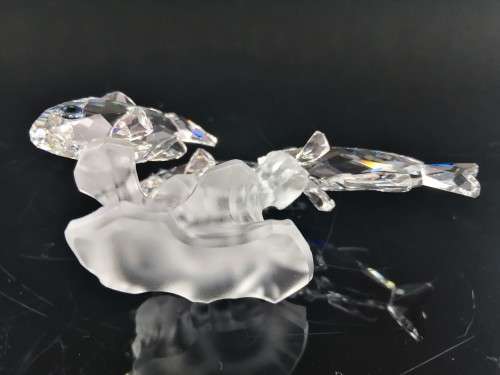 Swarovski Silver Crystal Three South Sea Fish