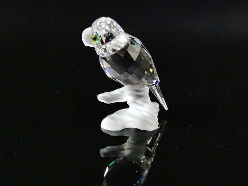 Swarovski Crystal Parrot on a Branch is from the Up in the Trees