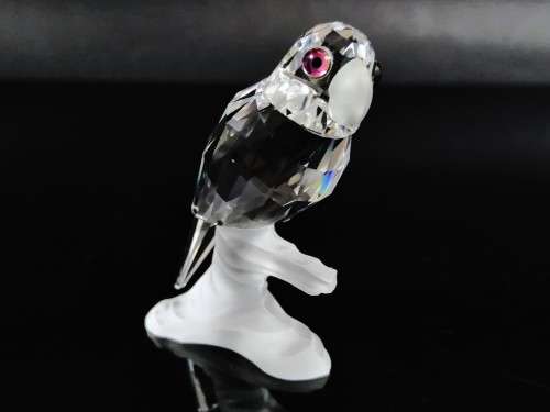 Swarovski Crystal Parrot on a Branch is from the Up in the Trees