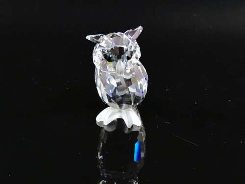 Swarovski Crystal Night Owl  Woodland Friends