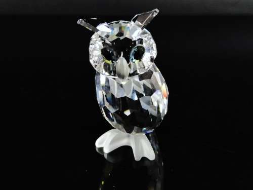 Swarovski Crystal Night Owl  Woodland Friends