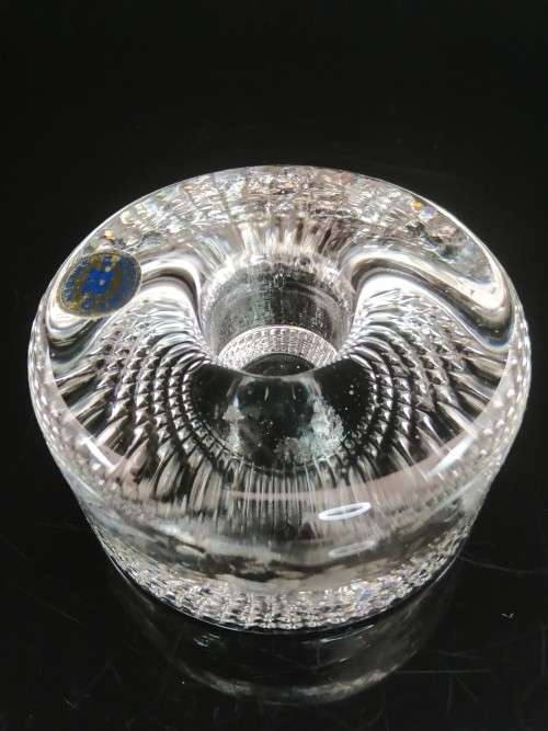 Reijmyre - Swedish Glass - Two Candelstick holders  - Sweden -