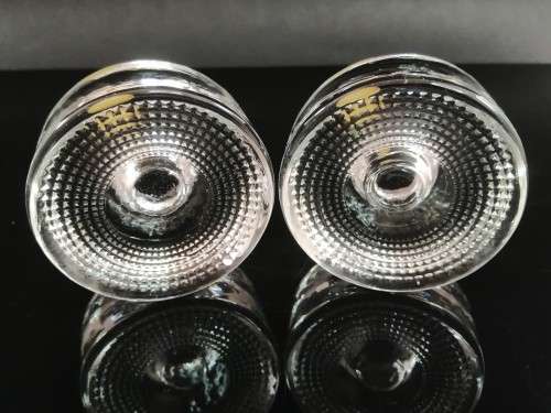 Reijmyre - Swedish Glass - Two Candelstick holders  - Sweden -