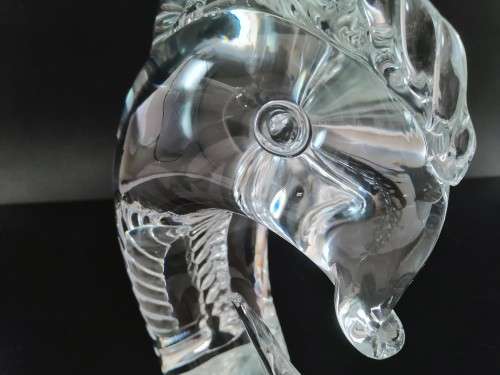 Steuben Leaping Dolphin Figurine #7880 Designed By: George Thompson