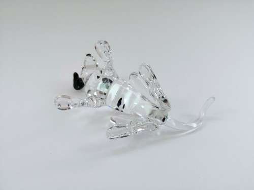 Swarovski Crystal Figurine, Dalmatian Mother, Dog Sitting