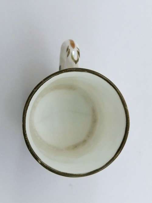 Antique Coalport Miniature Bone China Indian Tree miniature mug
