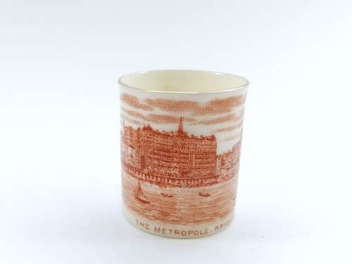 Antique W H Goss Miniature Bone China  miniature mug
