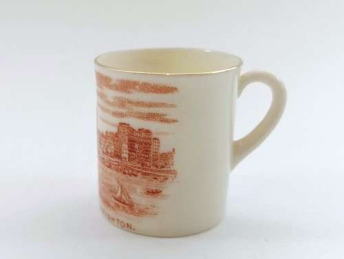 Antique W H Goss Miniature Bone China  miniature mug