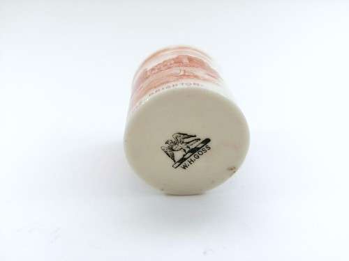 Antique W H Goss Miniature Bone China  miniature mug