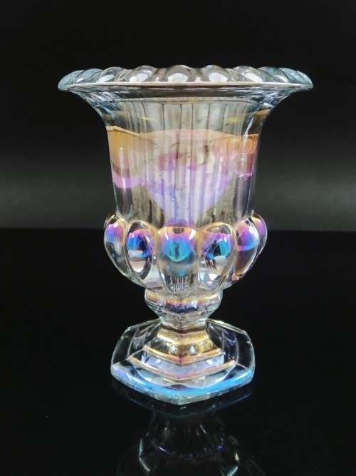 Beautiful Iridescent  Rainbow Nordic Vase Flower