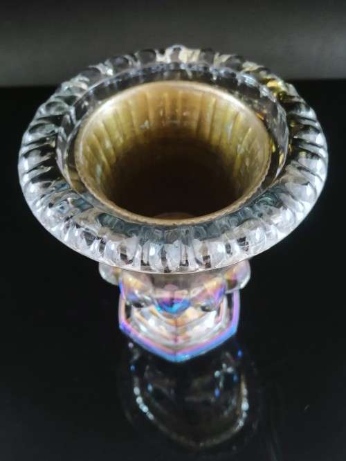 Beautiful Iridescent  Rainbow Nordic Vase Flower