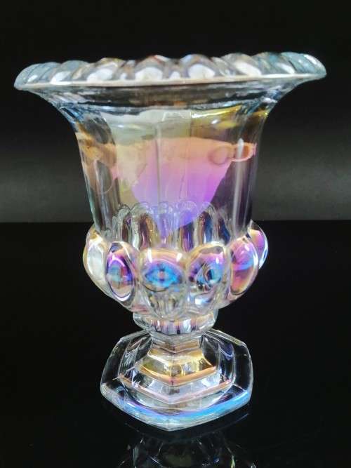 Beautiful Iridescent  Rainbow Nordic Vase Flower