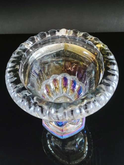 Beautiful Iridescent  Rainbow Nordic Vase Flower