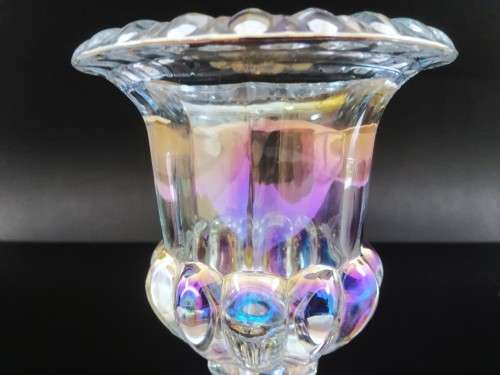 Beautiful Iridescent  Rainbow Nordic Vase Flower