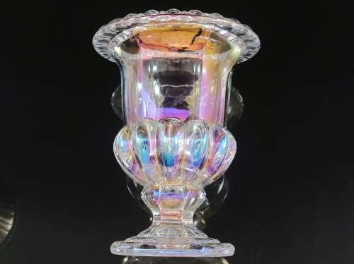 Beautiful Iridescent  Rainbow Nordic Vase Flower