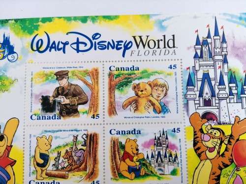 Walt Disney World Florida Winnie the Pooh Commemorative Stamps LIMITED EDITION!