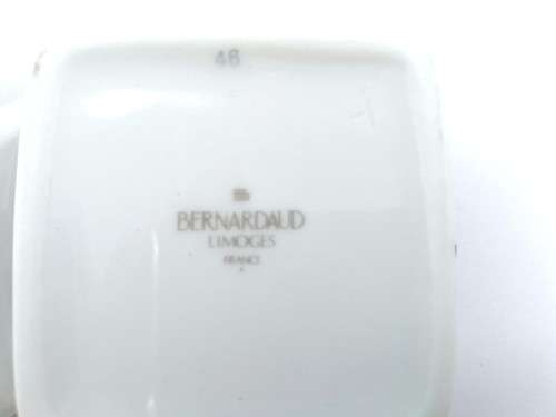 Limoges Bernardaud  Vintage Porcelain Flower Trinket Box