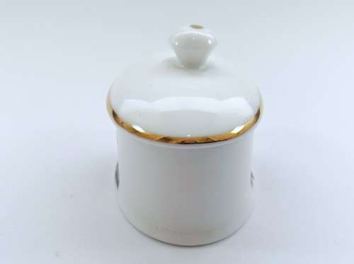Marlborough Oval Porcelain Lidded Trinket Box