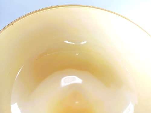 Murano large mid century glass pedestal bowl,