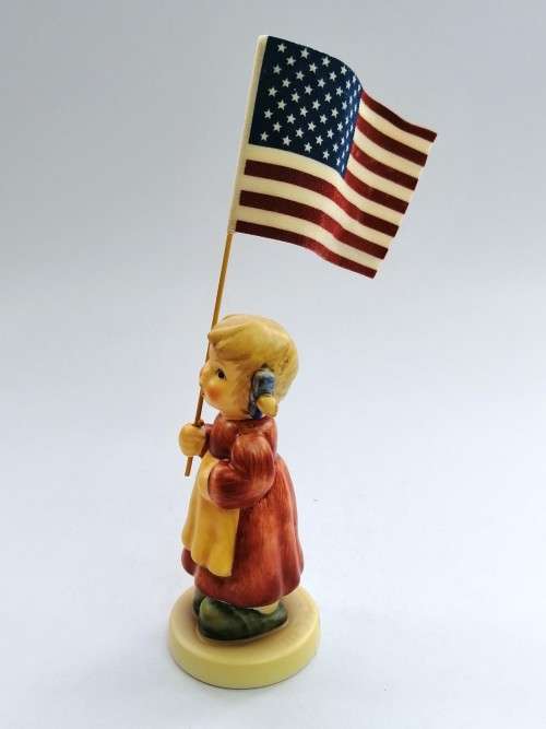 Special Edition Goebel Hummel Figurine First Bloom ( Aka Miss Patriot )