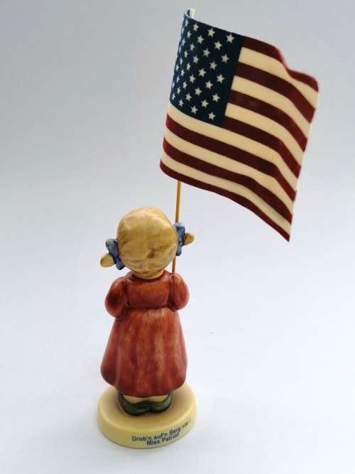 Special Edition Goebel Hummel Figurine First Bloom ( Aka Miss Patriot )
