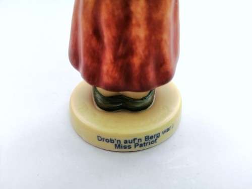 Special Edition Goebel Hummel Figurine First Bloom ( Aka Miss Patriot )