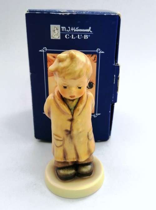 Goebel Hummel Figurine, To Shy to Sing