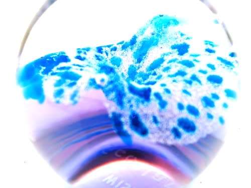 Stunning Vibrant Caithness Wisp glass paperweight