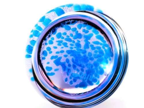 Stunning Vibrant Caithness Wisp glass paperweight