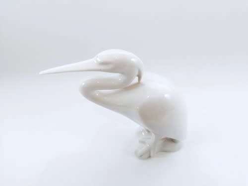 Porcelain Crane / Heron  by Peter Muller for Sgrafo Modern, Germany