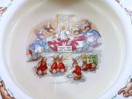 Royal Doulton BUNNYKINS 1954 - 1958  Porridge Bowl